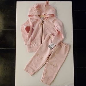 Carter's Baby Girl Sweatshirt & Sweatpant Set